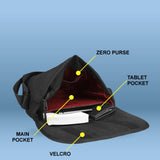 Customizable Spacious Messenger Bag