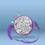 Purple Love Purse-Kids Land